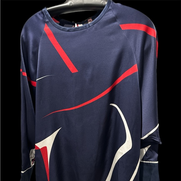 Paul and shark silk blouse bat sleeves with buttons - Picture 1 of 3